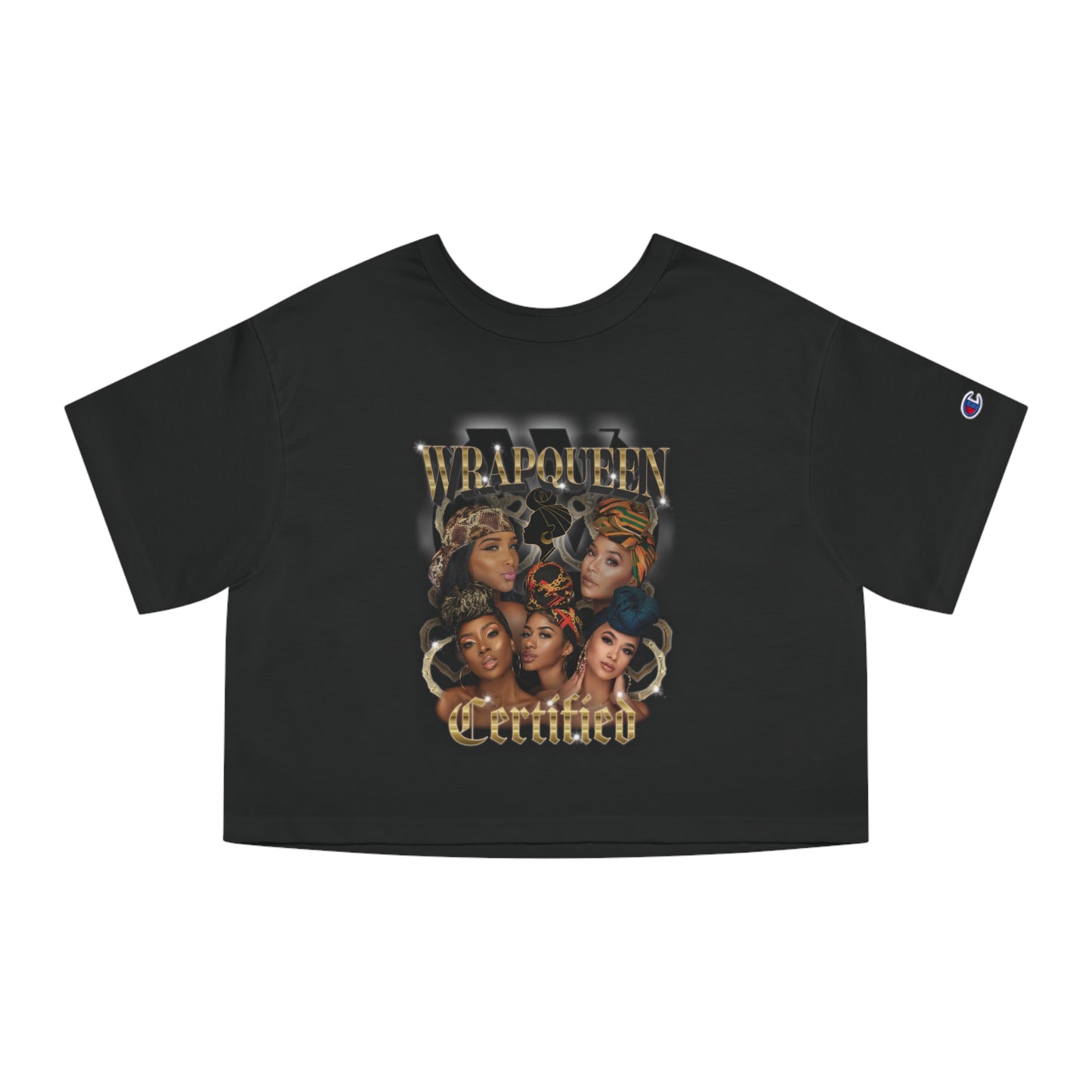 WQ + Champion 90s Vintage Cropped T-Shirt