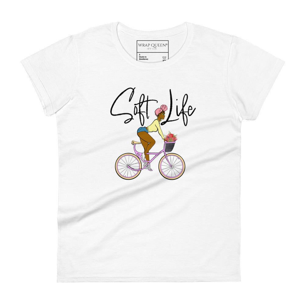 "Soft Life" Bike Ride Women's short sleeve t-shirt