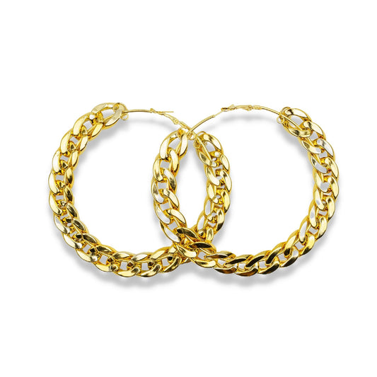 Janet Hoop Earrings