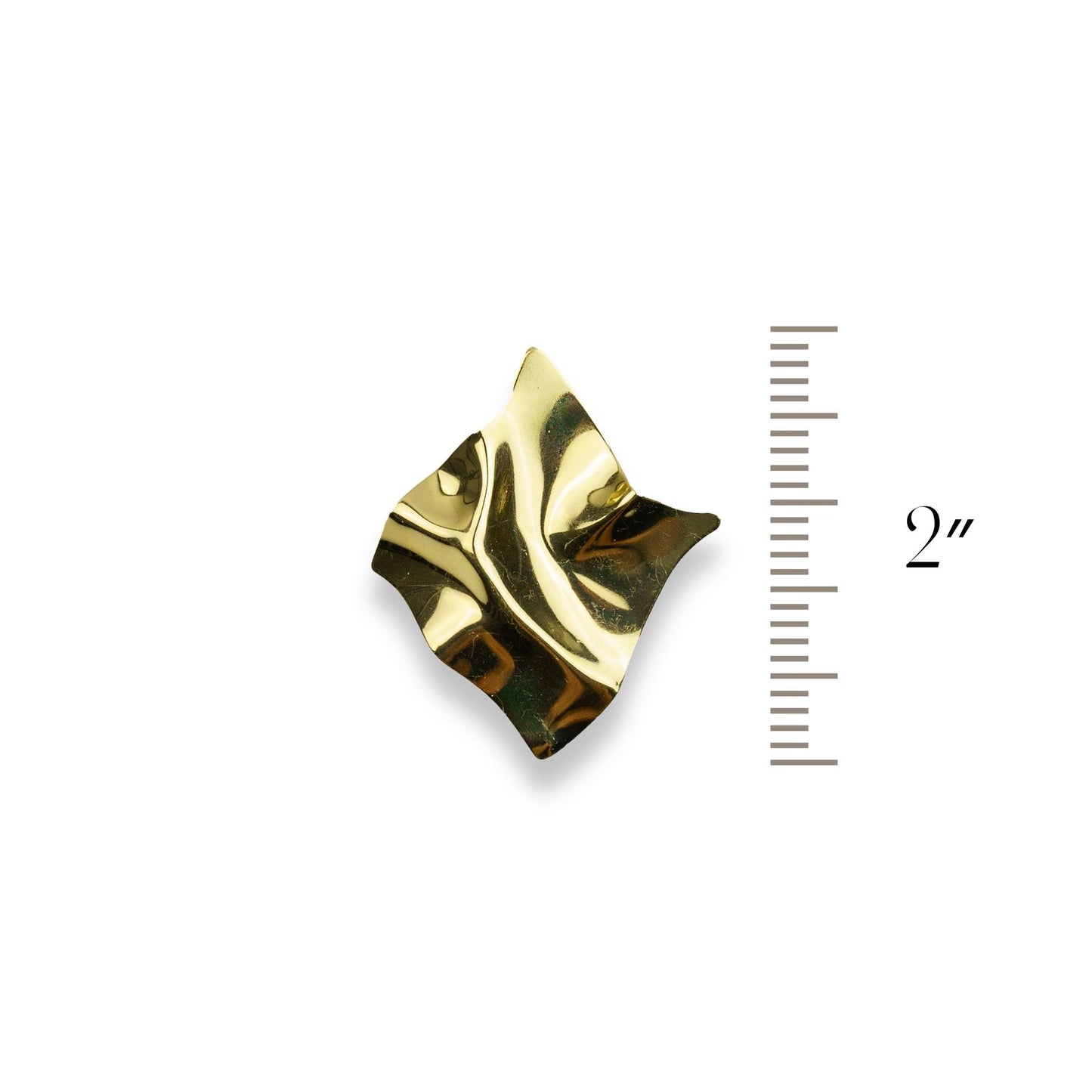 Gold Paper Earrings