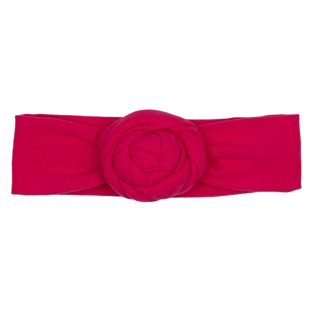 Baby Queen Hot Pink Spiral Head Band