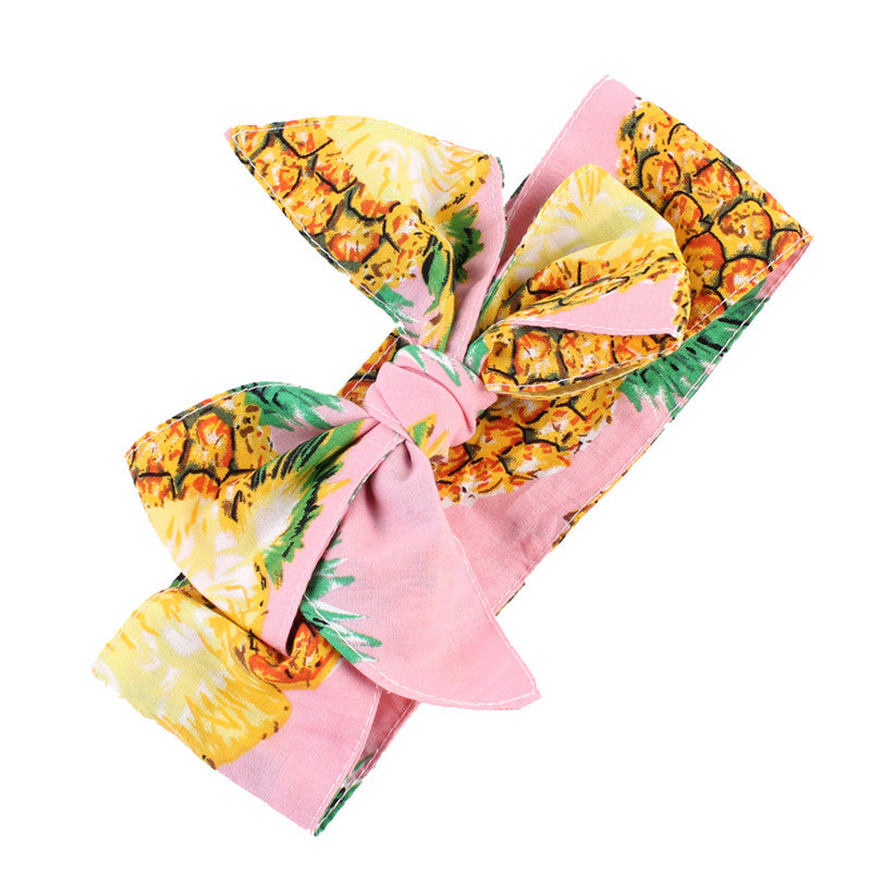 Baby Queen PineApple Head Band