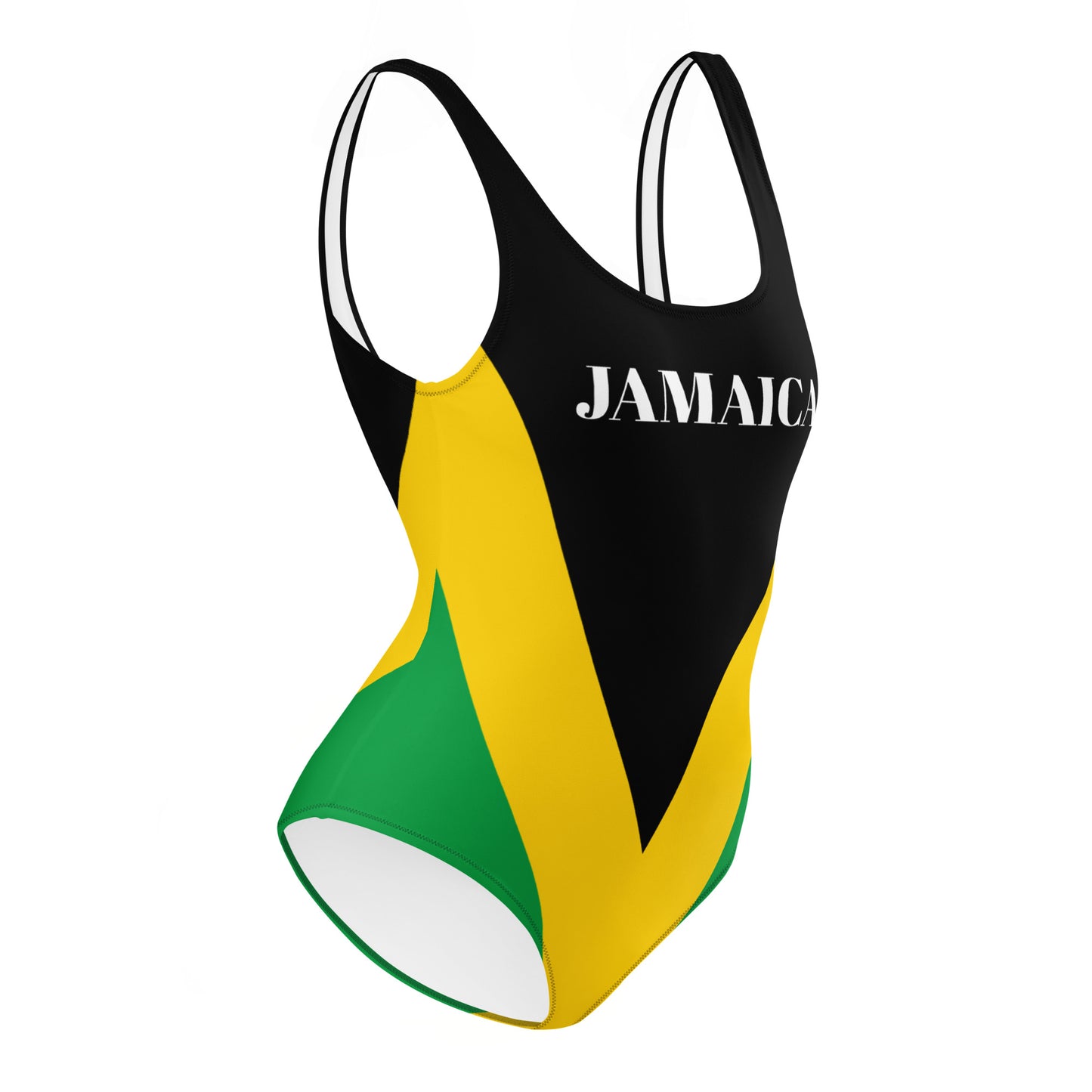 Jamaica Flag One-Piece Swimsuit