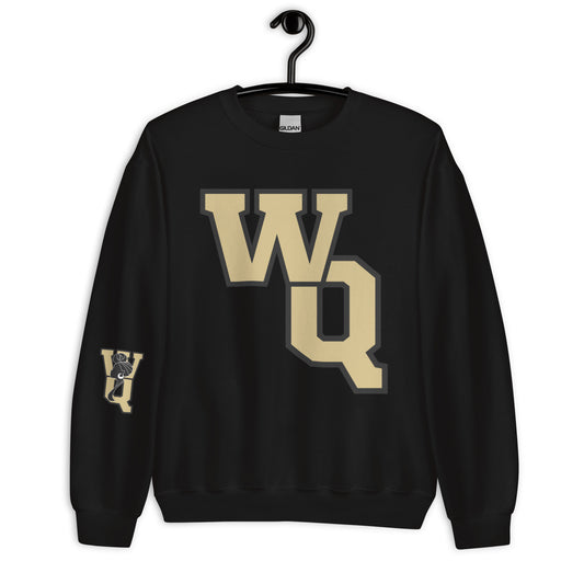 Wrap Queen Varsity Letters Sweatshirt