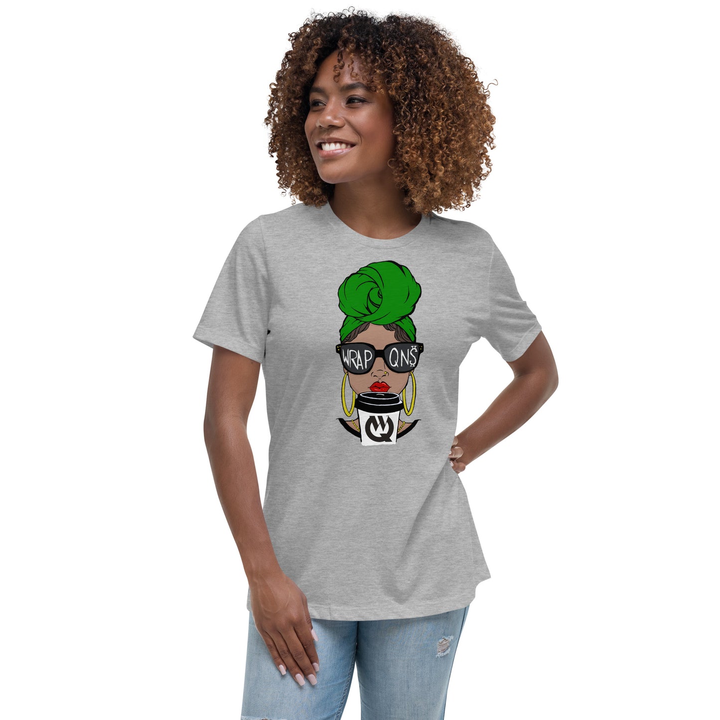 Mocha Latte Wrap Queen® Relaxed T-Shirt