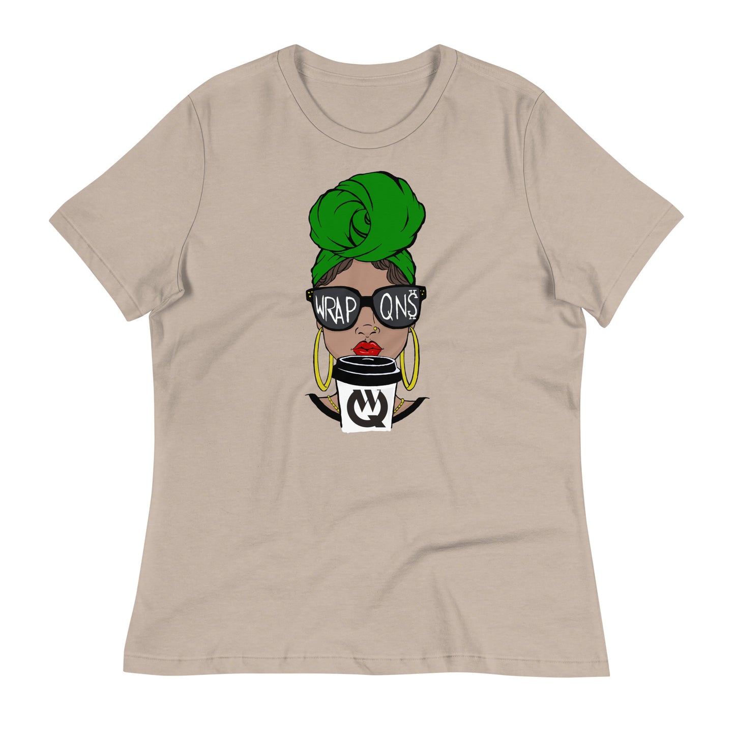 Mocha Latte Wrap Queen® Relaxed T-Shirt