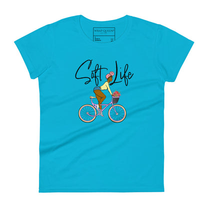 "Soft Life" Bike Ride Women's short sleeve t-shirt