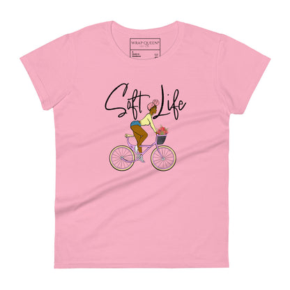 "Soft Life" Bike Ride Women's short sleeve t-shirt