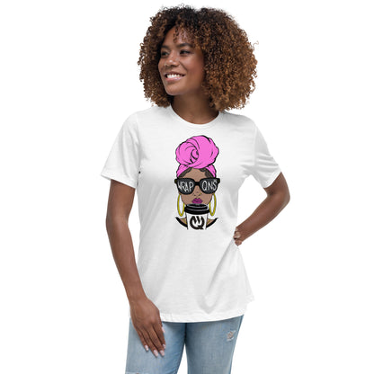 Pink Mocha Latte Wrap Queen® Relaxed T-Shirt