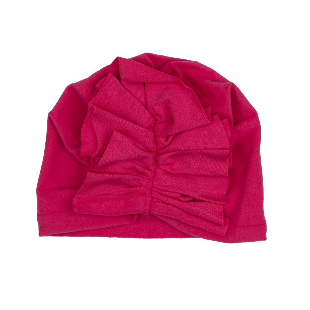 Baby Queen Hot Pink Frill Head Wrap
