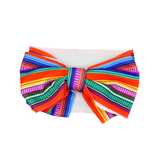 Baby Queen Multi Color Bow Head Band