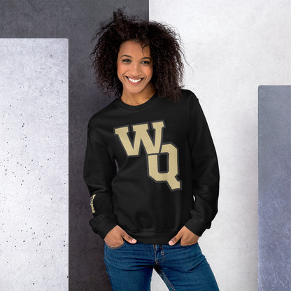 Wrap Queen Varsity Letters Sweatshirt