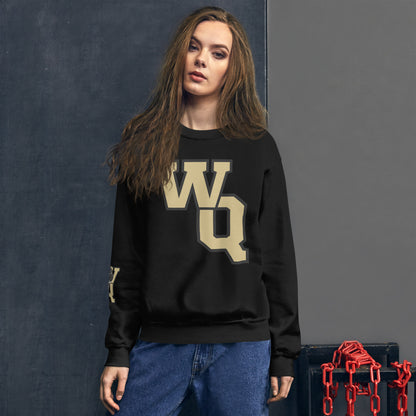 Wrap Queen Varsity Letters Sweatshirt