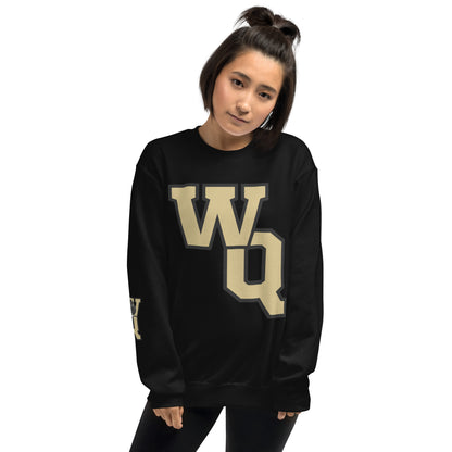 Wrap Queen Varsity Letters Sweatshirt