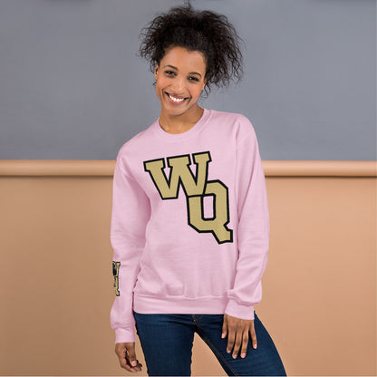 Wrap Queen Varsity Letters Sweatshirt