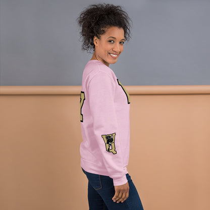 Wrap Queen Varsity Letters Sweatshirt