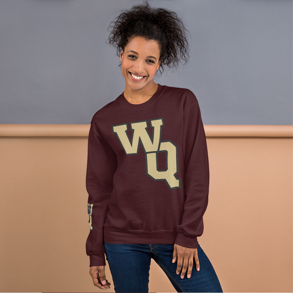 Wrap Queen Varsity Letters Sweatshirt