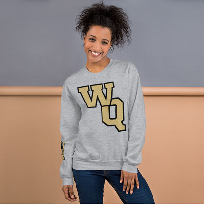 Wrap Queen Varsity Letters Sweatshirt