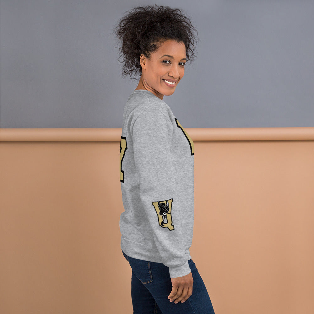 Wrap Queen Varsity Letters Sweatshirt