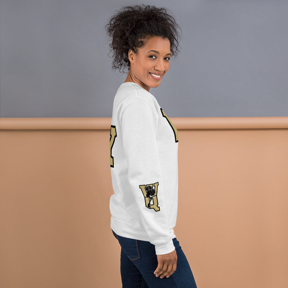 Wrap Queen Varsity Letters Sweatshirt